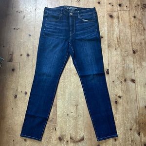 American Eagle High Rise Stretch Skinny Jeans